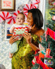 Santa Baby Mini Needlepoint Pillow - Liza Pruitt