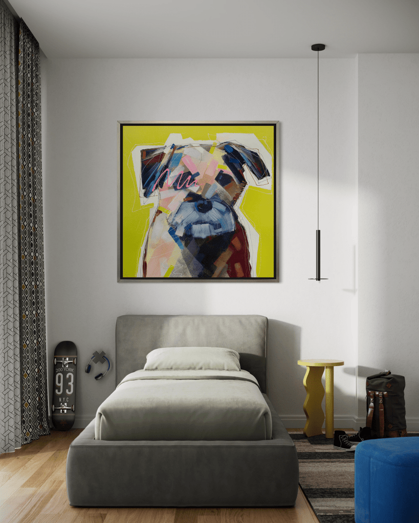Scruffy - Limited Edition Canvas Print - Liza Pruitt