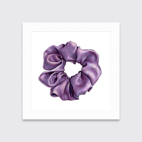 Scrunchie I (Purple) - Open Edition Paper Print - Liza Pruitt