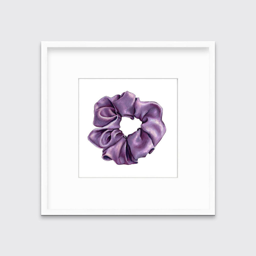 Scrunchie I (Purple) - Open Edition Paper Print - Liza Pruitt