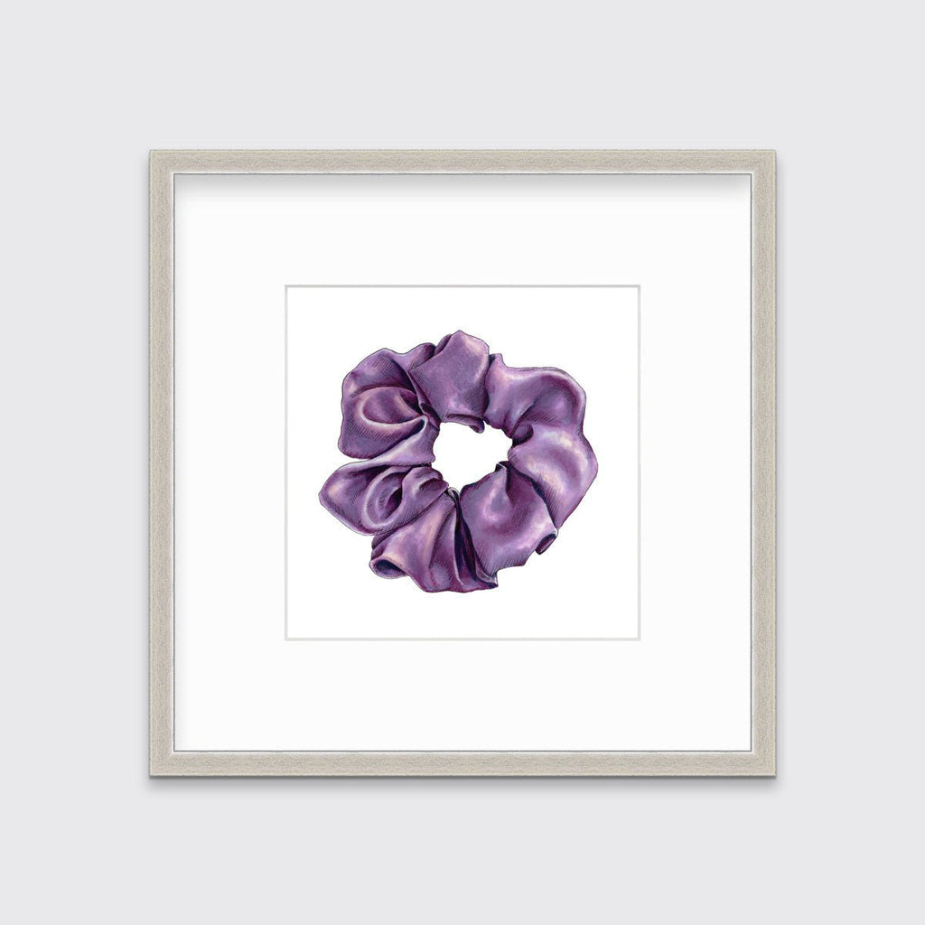 Scrunchie I (Purple) - Open Edition Paper Print - Liza Pruitt