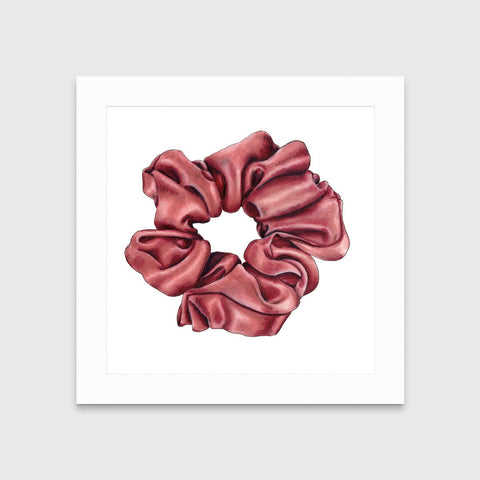 Scrunchie III (Pink) - Open Edition Paper Print - Liza Pruitt