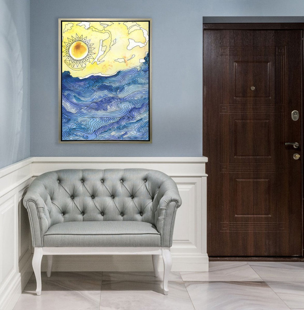Sea - Open Edition Canvas Print - Liza Pruitt