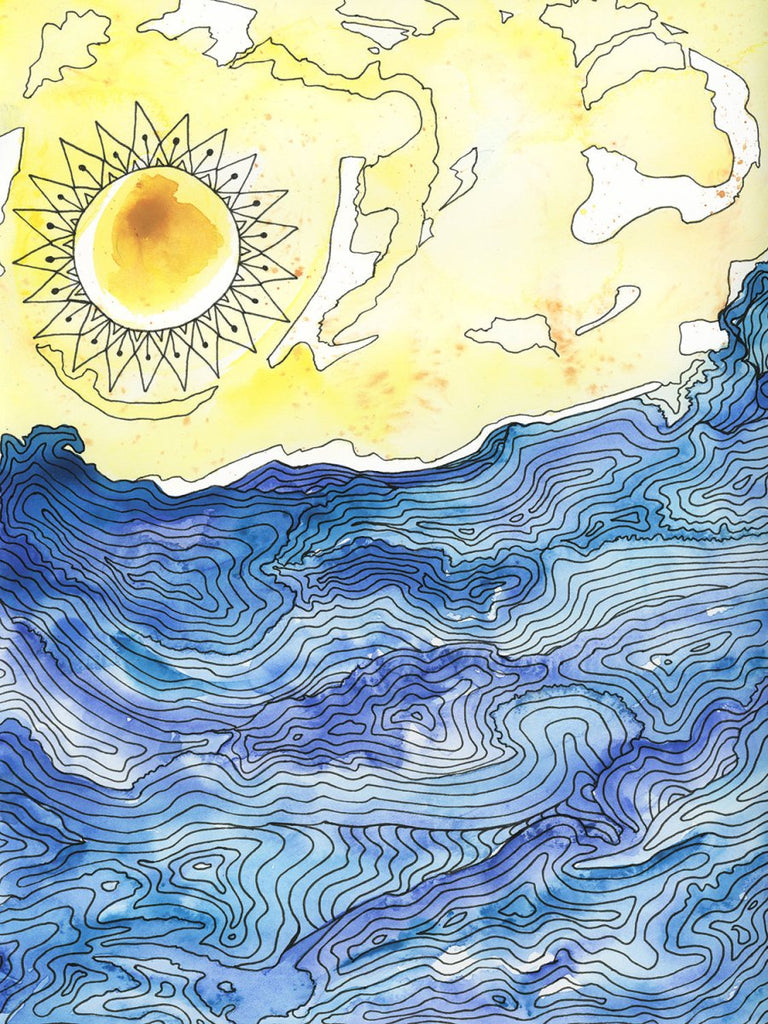 Sea - Open Edition Canvas Print - Liza Pruitt