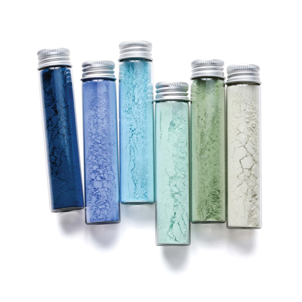 Sea & Sky Paint Set – Non - Toxic Earth Pigments (15–17g per Vial) - Liza Pruitt