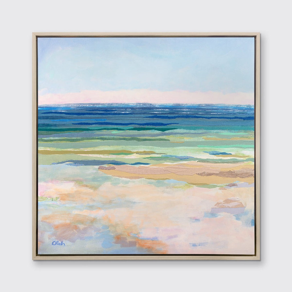 Seaglass Sea 2 - Open Edition Canvas Print - Liza Pruitt