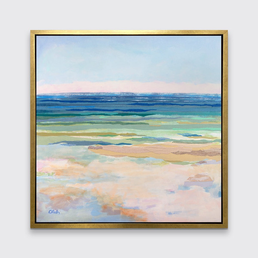 Seaglass Sea 2 - Open Edition Canvas Print - Liza Pruitt