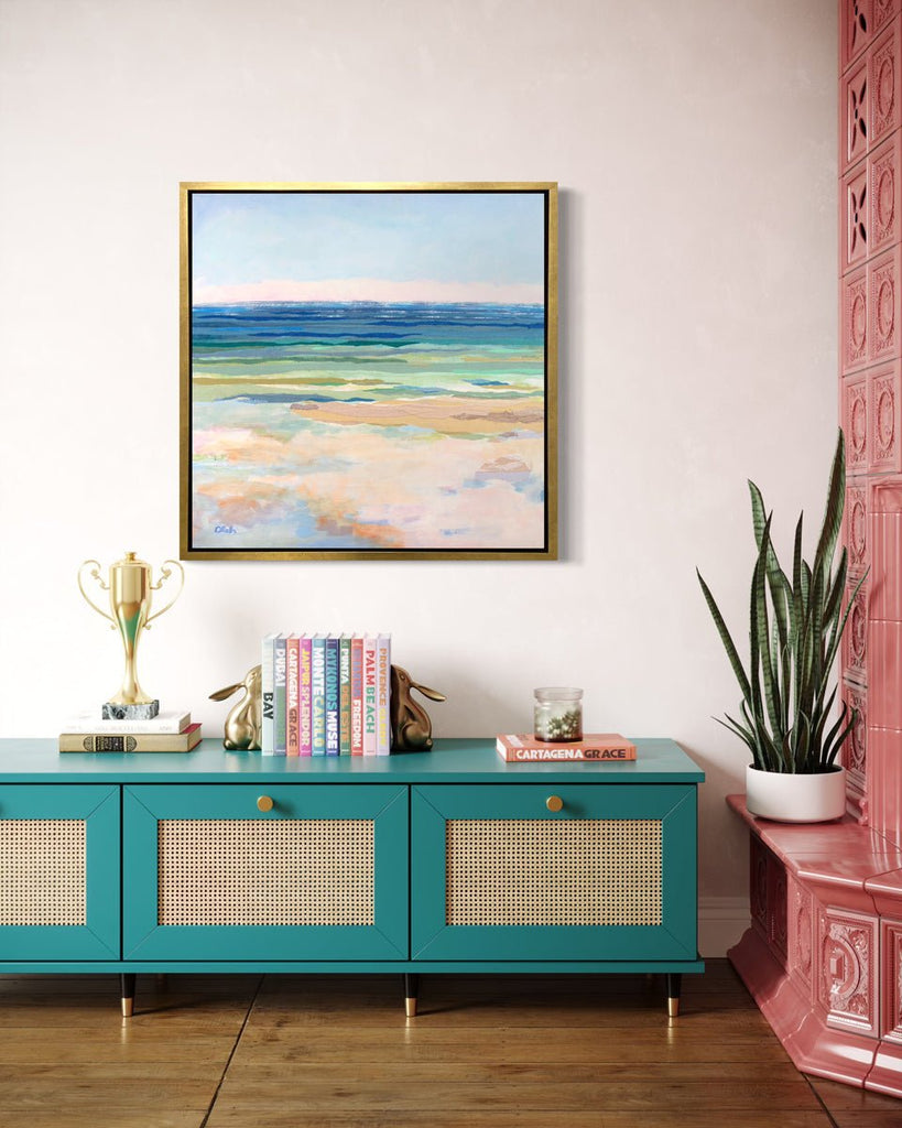 Seaglass Sea 2 - Open Edition Canvas Print - Liza Pruitt