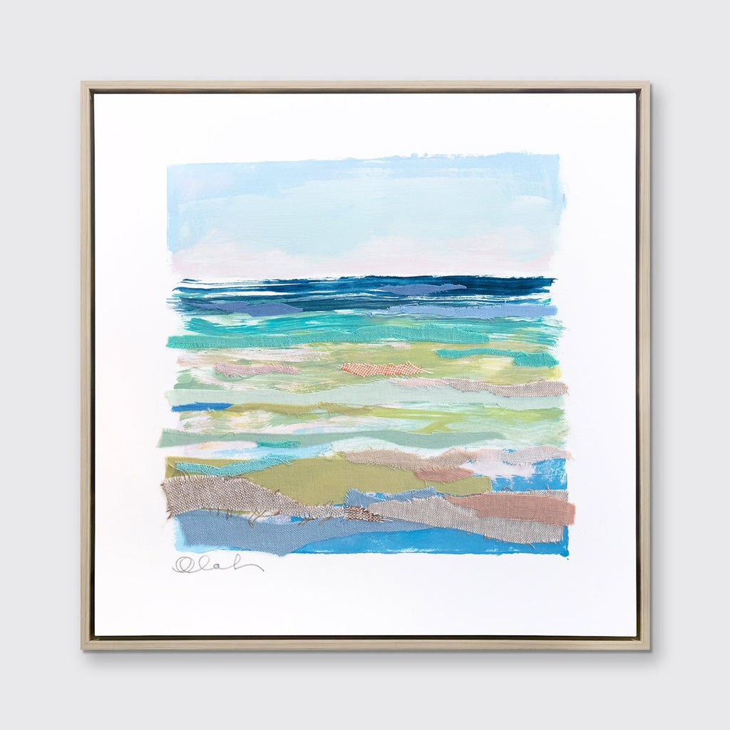 Seaglass Sea 3 - Open Edition Canvas Print - Liza Pruitt