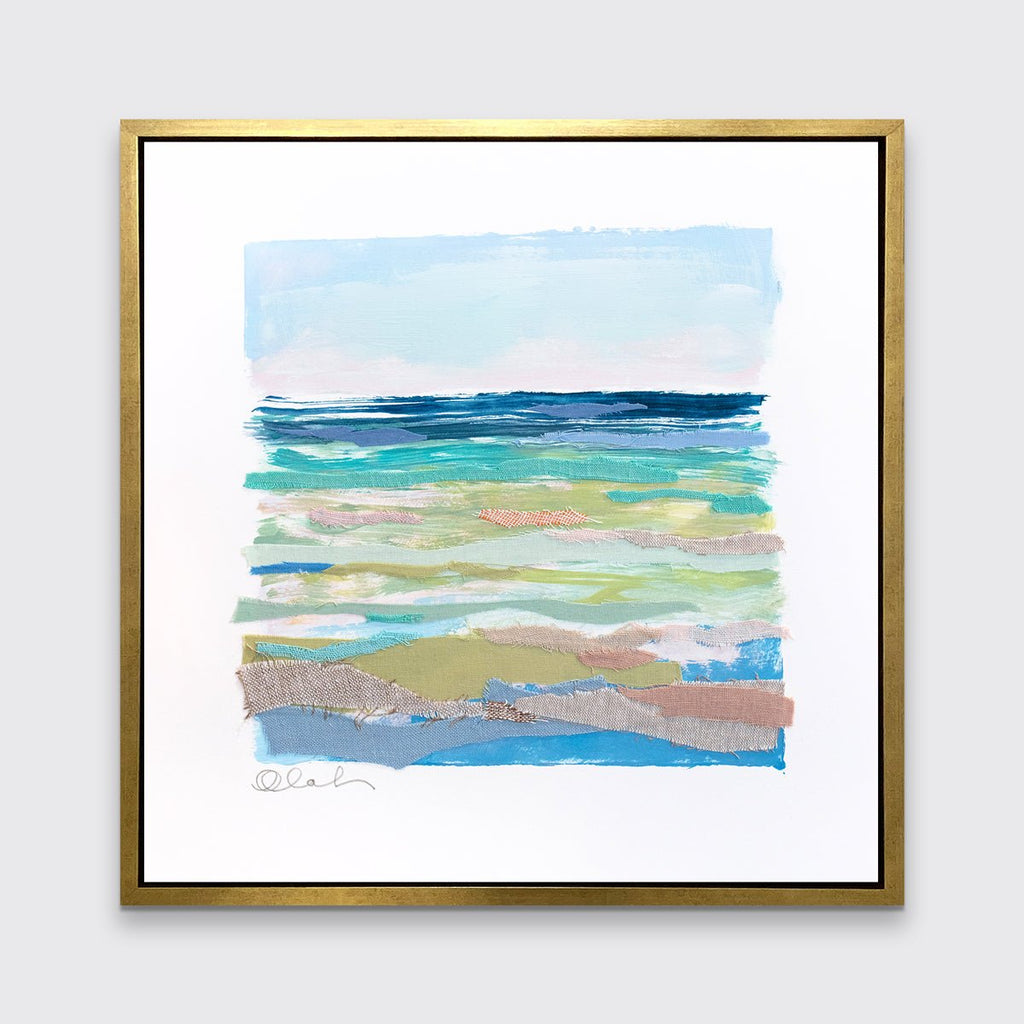 Seaglass Sea 3 - Open Edition Canvas Print - Liza Pruitt