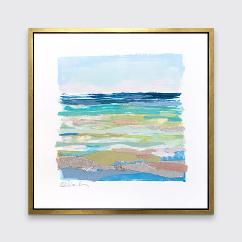 Seaglass Sea 3 - Open Edition Canvas Print - Liza Pruitt