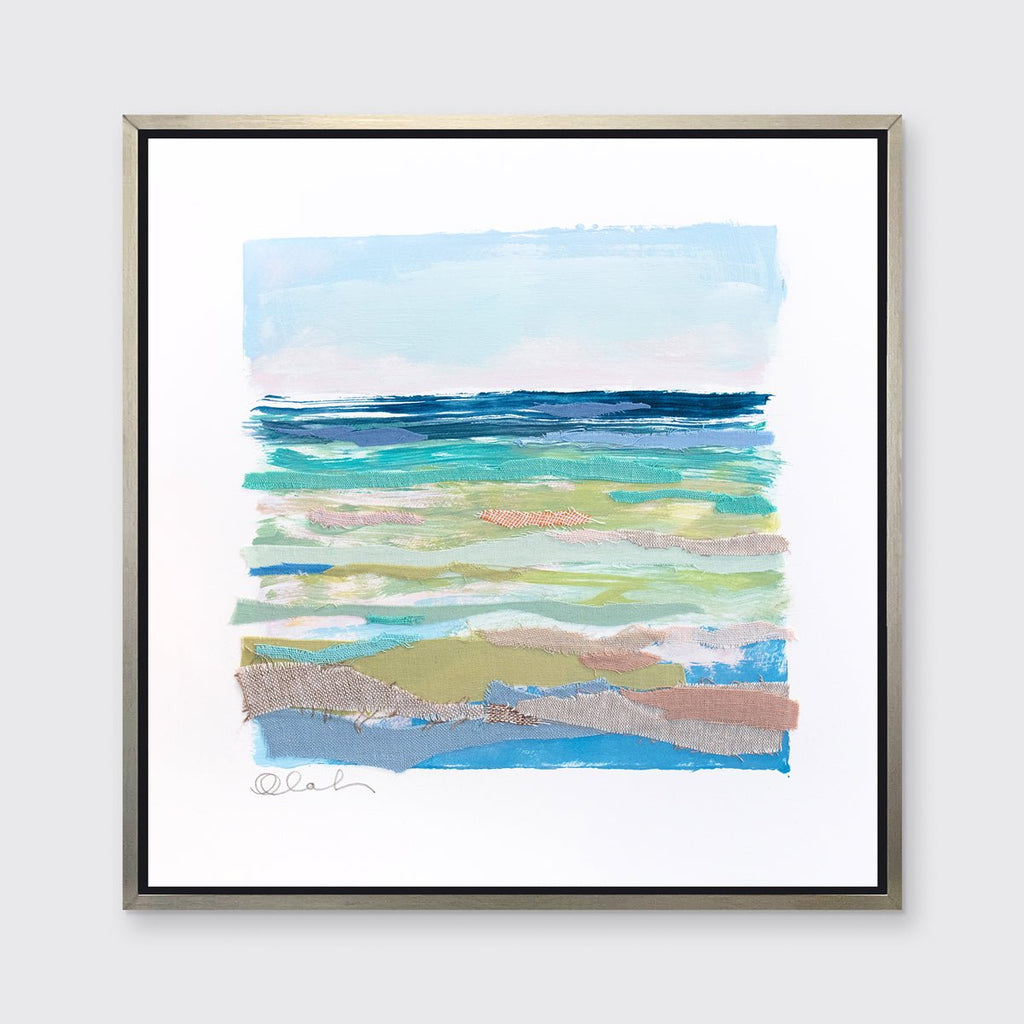 Seaglass Sea 3 - Open Edition Canvas Print - Liza Pruitt