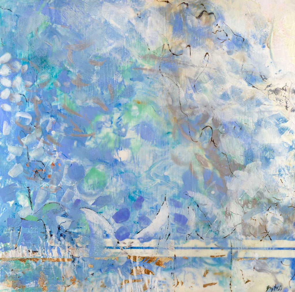 Seaside Blues - Open Edition Canvas Print - Liza Pruitt