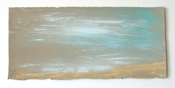 Seaspray Study | 6.5" h x 14" w - Liza Pruitt