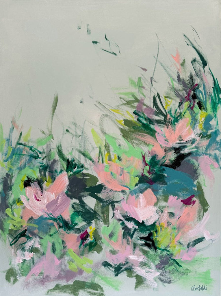 Seeds of Becoming | 40" h x 30" w | Framed - Liza Pruitt