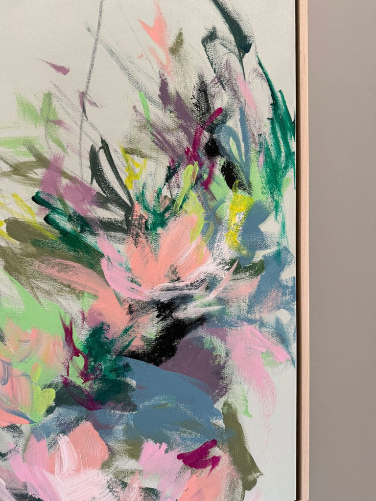Seeds of Becoming | 40" h x 30" w | Framed - Liza Pruitt
