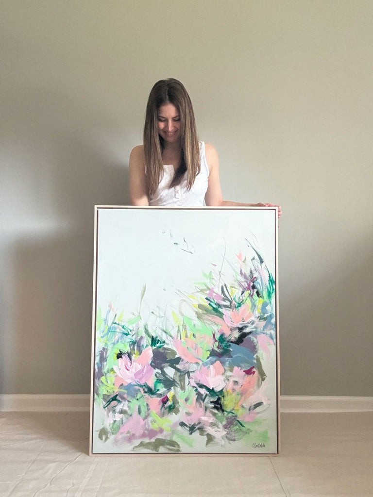 Seeds of Becoming | 40" h x 30" w | Framed - Liza Pruitt