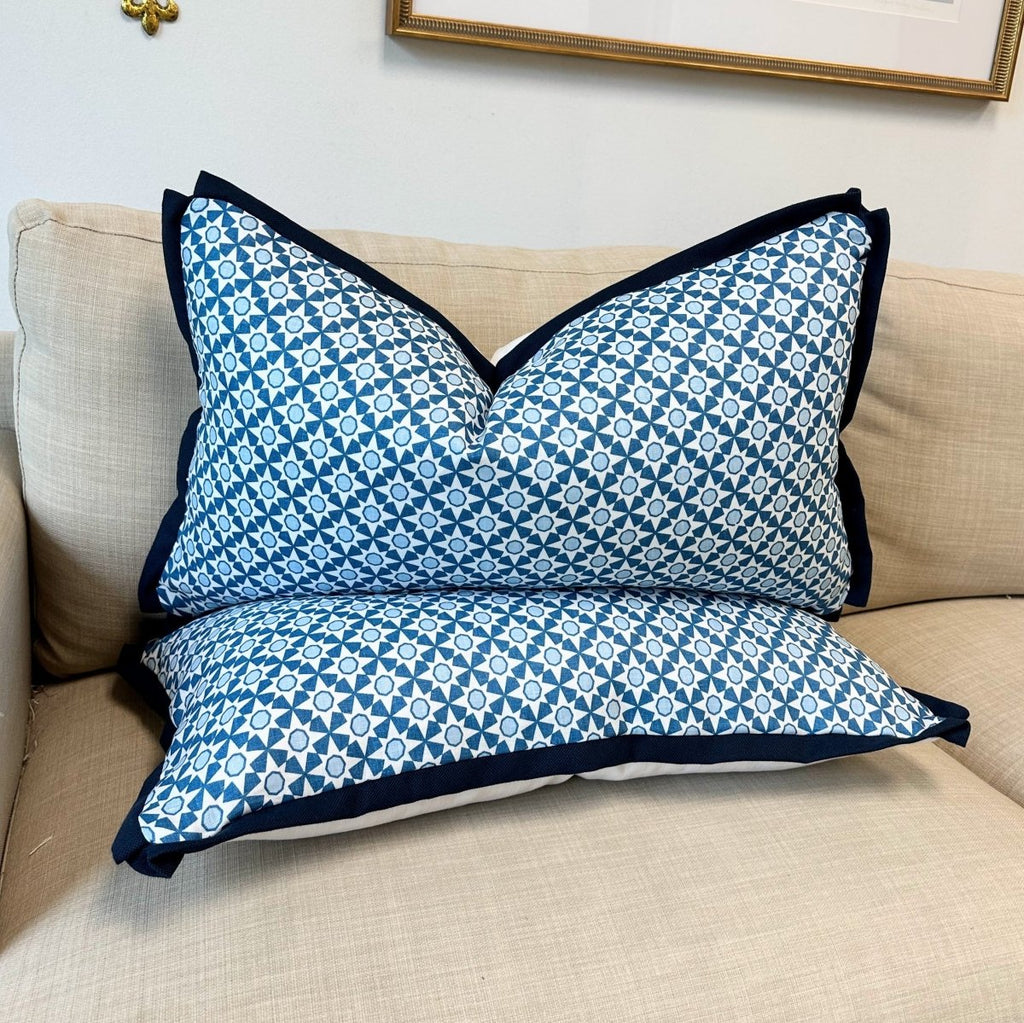 Serendipity in Blue by Schumacher - Liza Pruitt