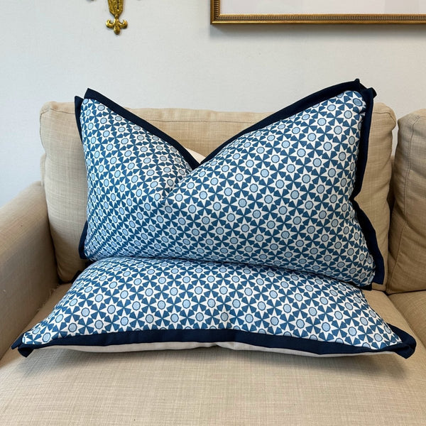 Serendipity in Blue by Schumacher - Liza Pruitt