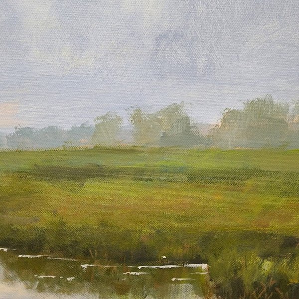 Serene Sunset | 40" h x 30" w - Liza Pruitt