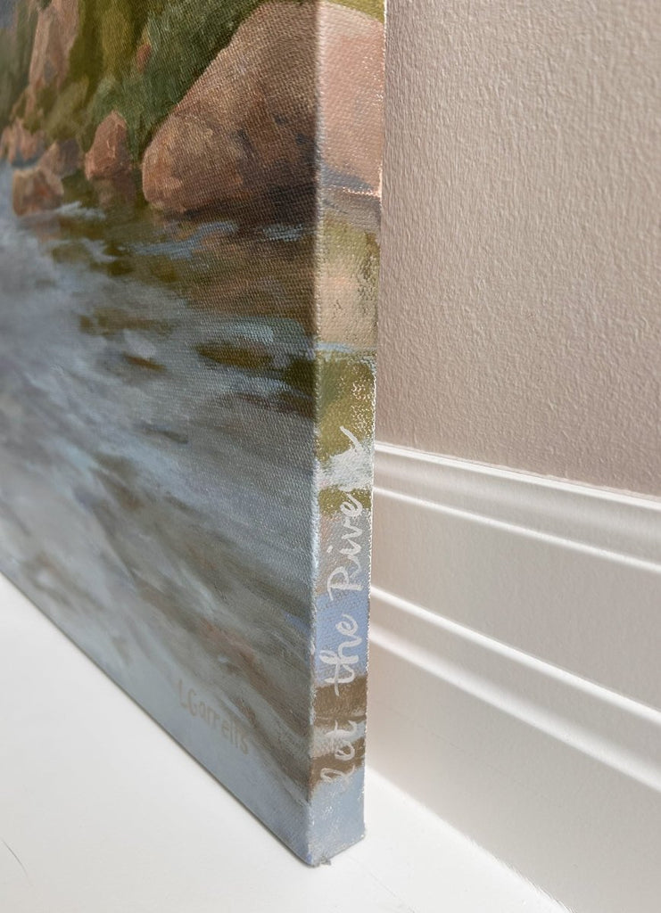 Set Foot In The Water | 16" h x 20" w - Liza Pruitt