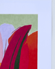 Shades of Red, with Purple and Green | 24" h x 16" w - Liza Pruitt