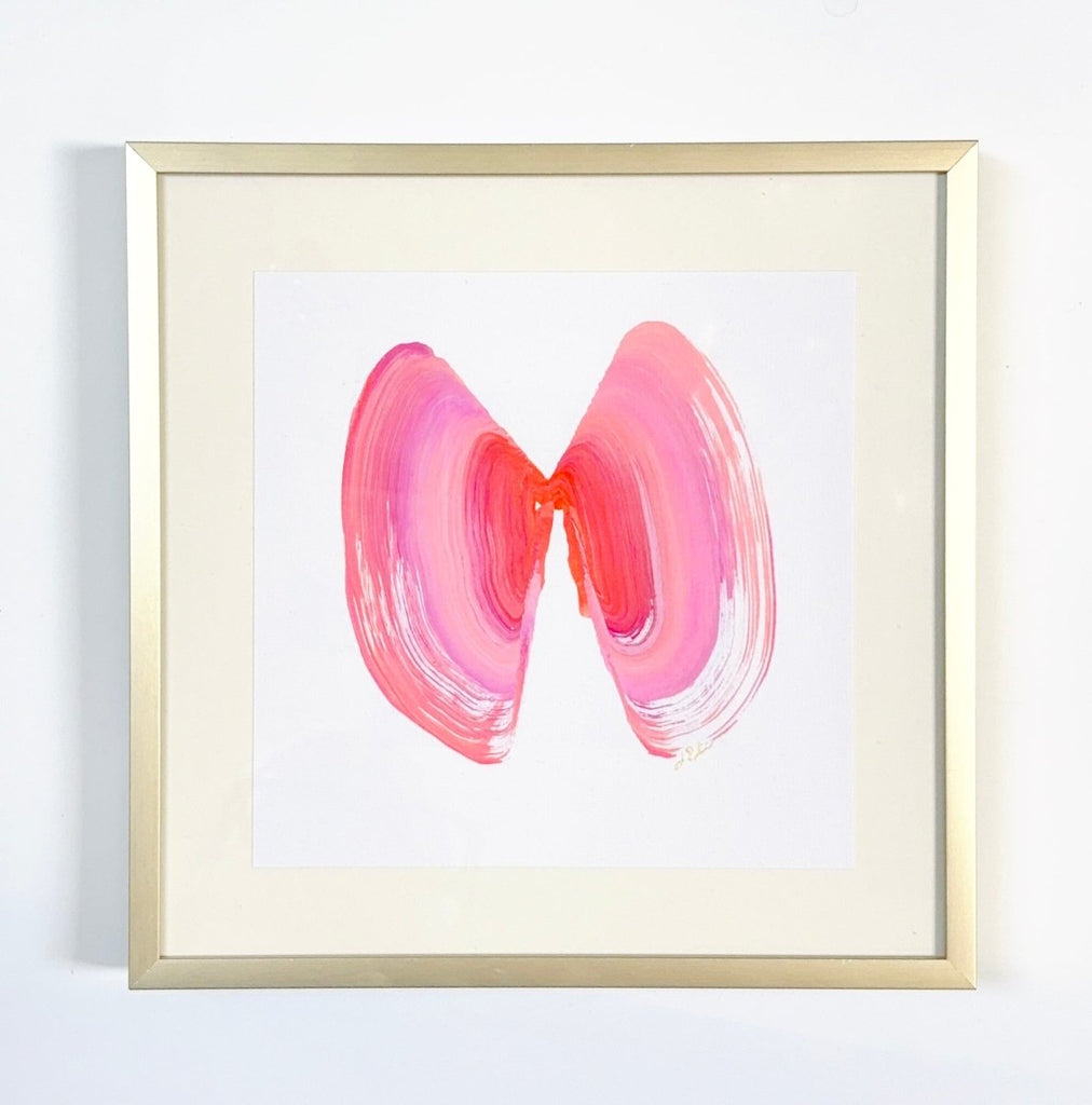 Shell Pair 8 | 8" h x 8" w | Framed - Liza Pruitt