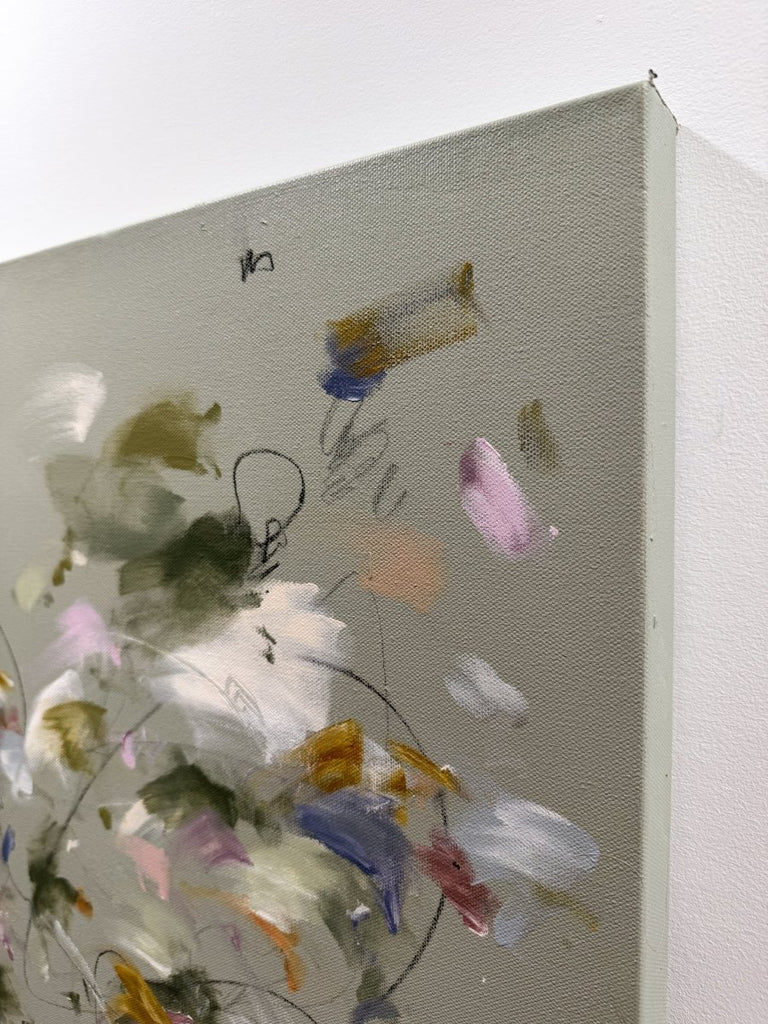 Sit With It | 24" h x 24" w - Liza Pruitt