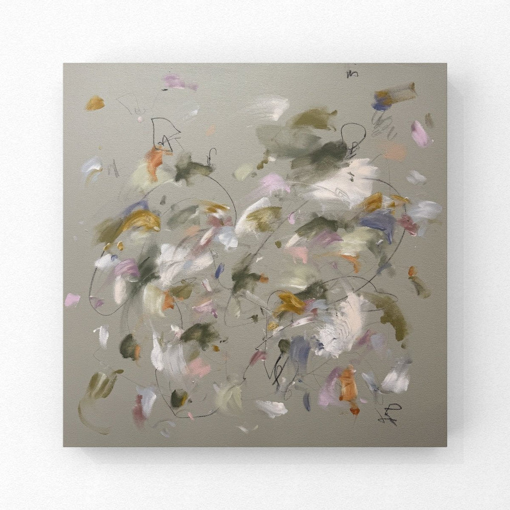 Sit With It | 24" h x 24" w - Liza Pruitt