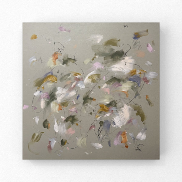 Sit With It | 24" h x 24" w - Liza Pruitt