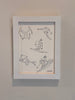 Ski Season | 6" h x 8" w | Framed - Liza Pruitt