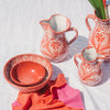 Small bowl with coral glaze - Liza Pruitt