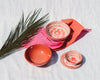 Small bowl with coral glaze - Liza Pruitt