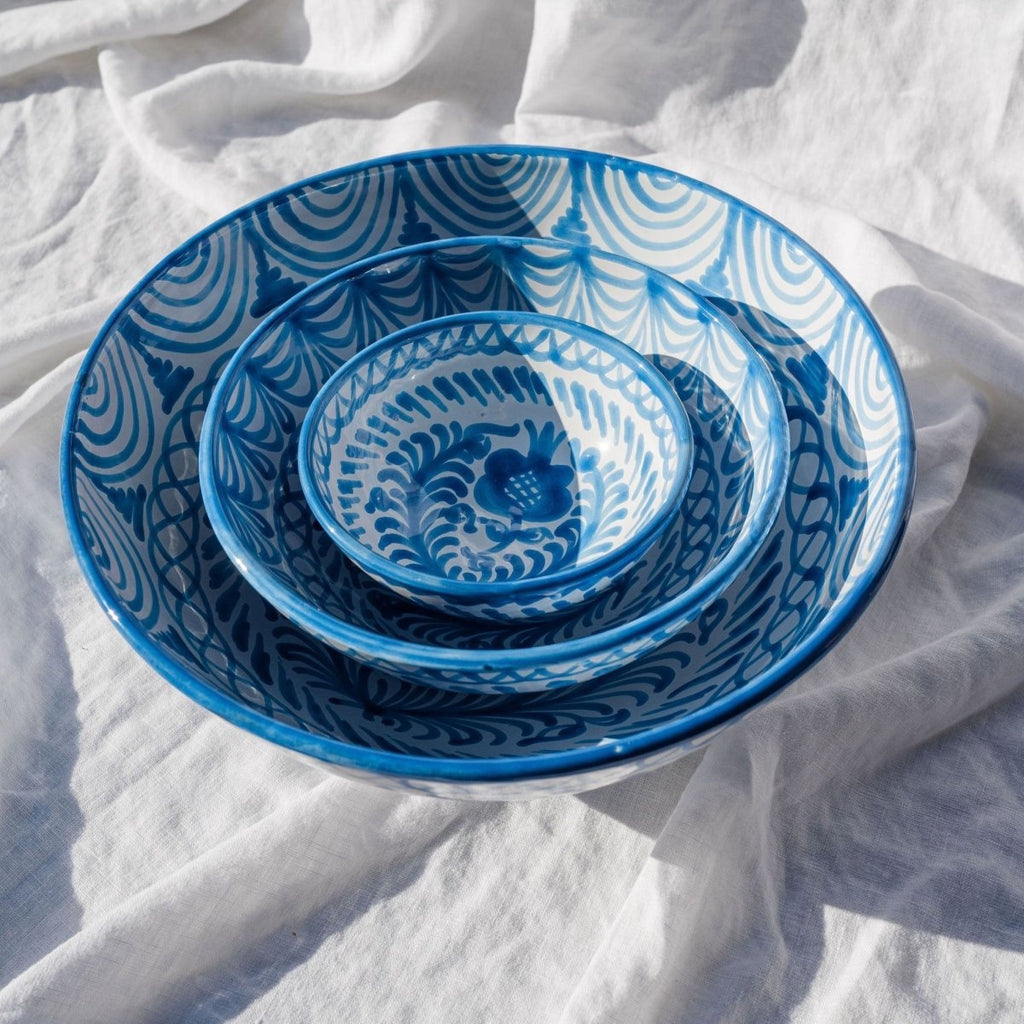 Small bowl with hand painted designs - Liza Pruitt