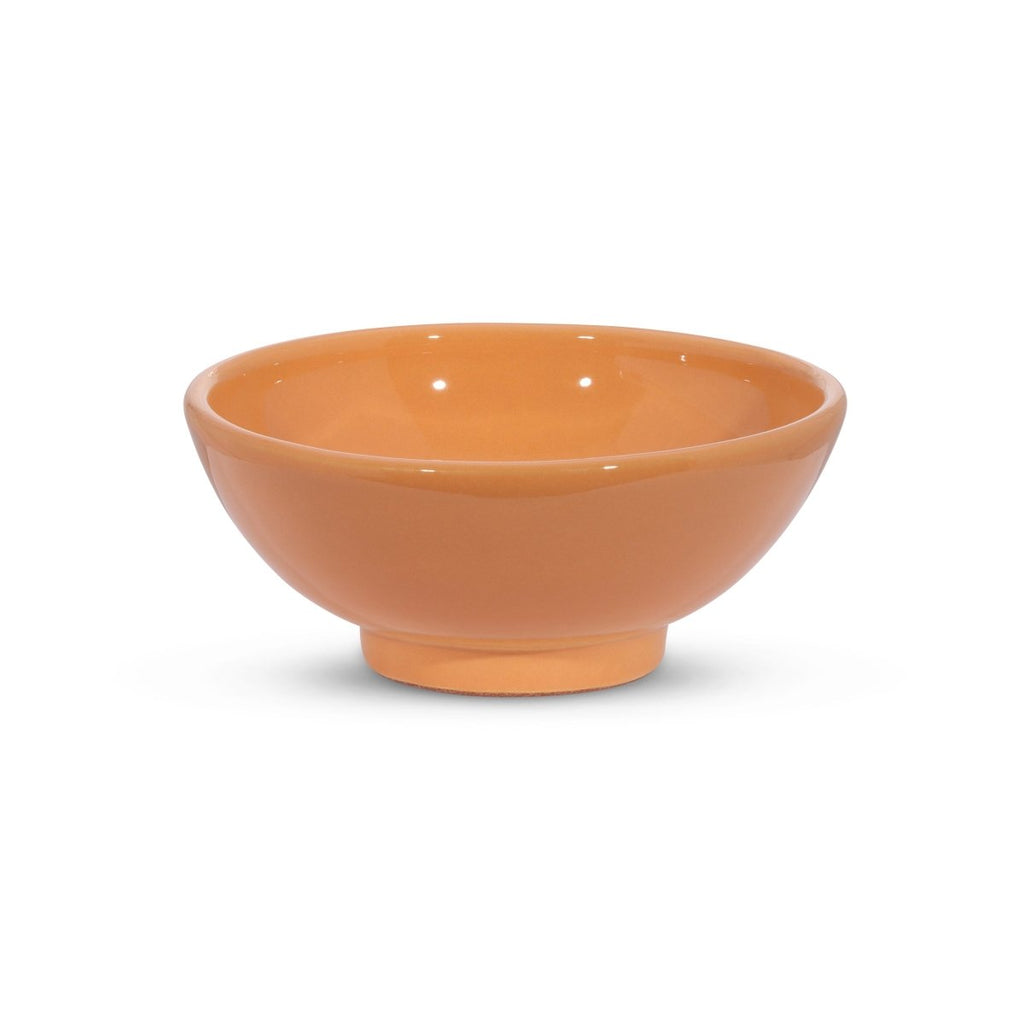 Small bowl with peach glaze - Liza Pruitt