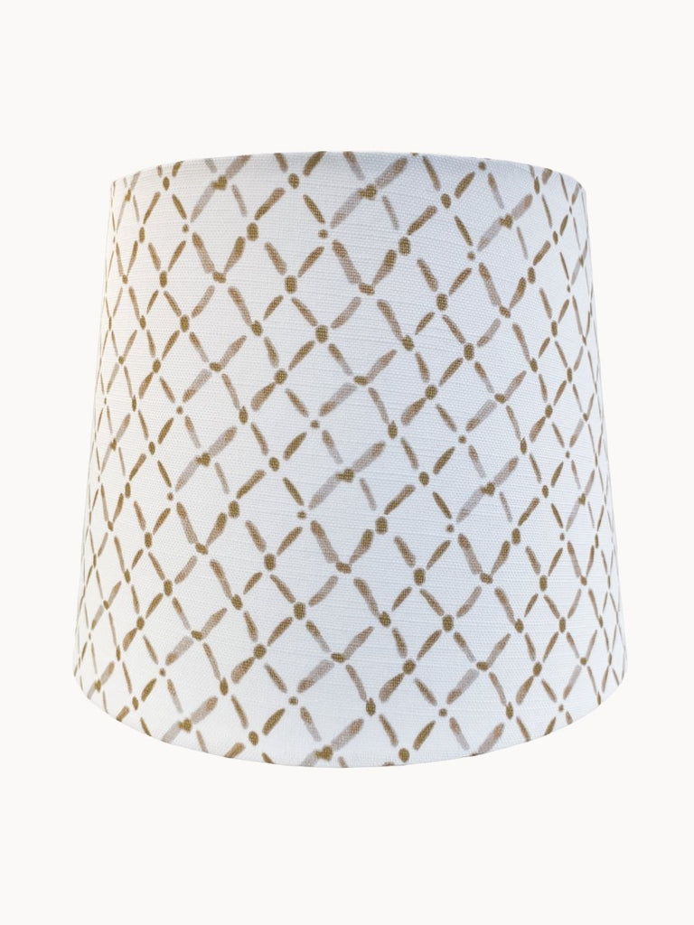 Small Empire Lampshade in Croix - 10 inch - Liza Pruitt