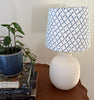 Small Empire Lampshade in Croix - 10 inch - Liza Pruitt