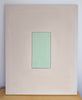 Mint Sage/Pale Clay With Silver-Rose | 30" h x 24" w - Liza Pruitt Art