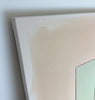 Mint Sage/Pale Clay With Silver-Rose | 30" h x 24" w - Liza Pruitt Art