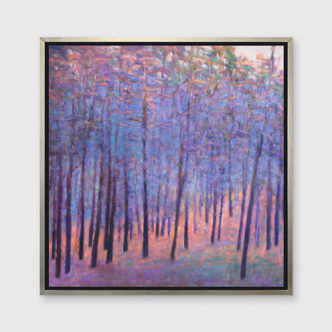 Soft Forest Blues - Open Edition Canvas Print - Liza Pruitt