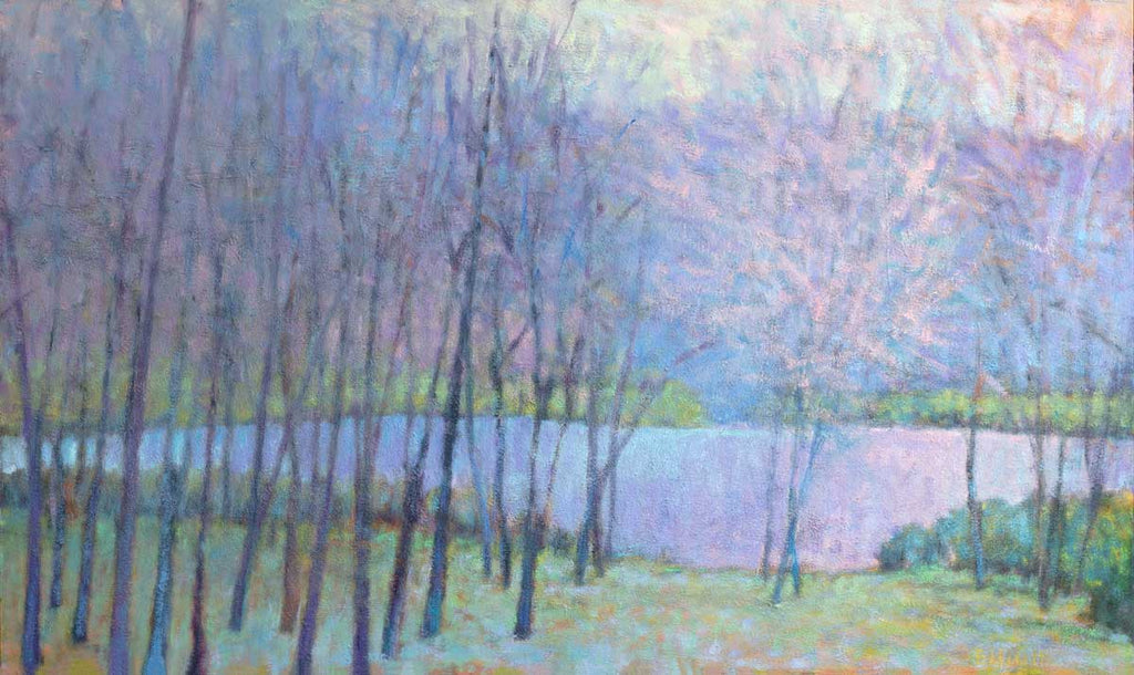 Soft Light on the Pond - Open Edition Canvas Print - Liza Pruitt