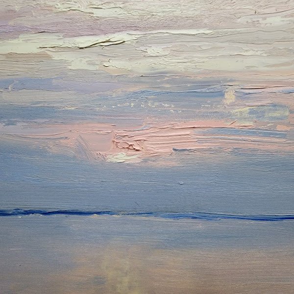 Softly Setting | 40" h x 30" w - Liza Pruitt