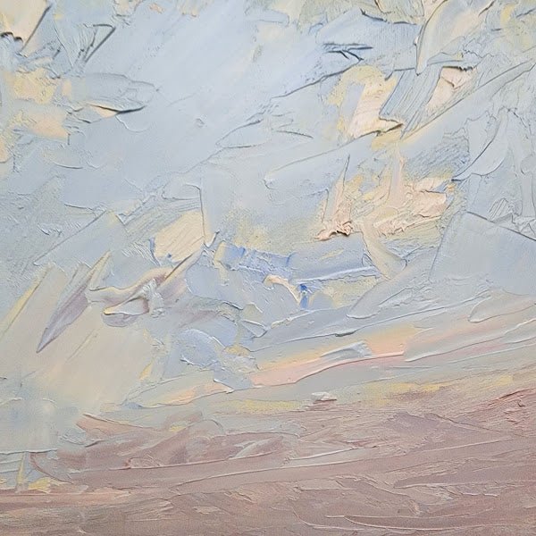 Softly Setting | 40" h x 30" w - Liza Pruitt