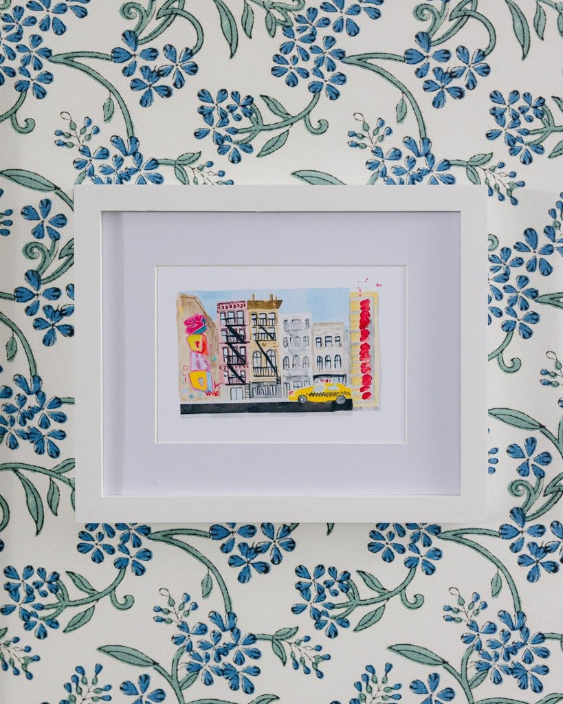 Soho Matchbook Art Print - Liza Pruitt