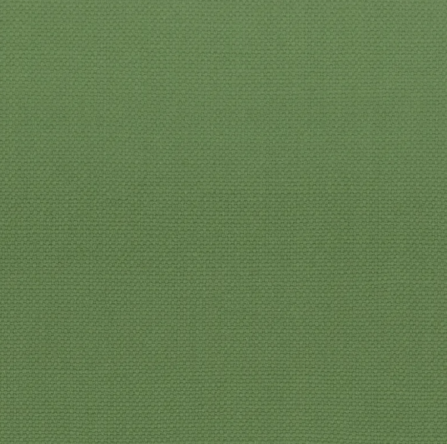 Solid Green with White Mitered Tape Square Pillow - Liza Pruitt