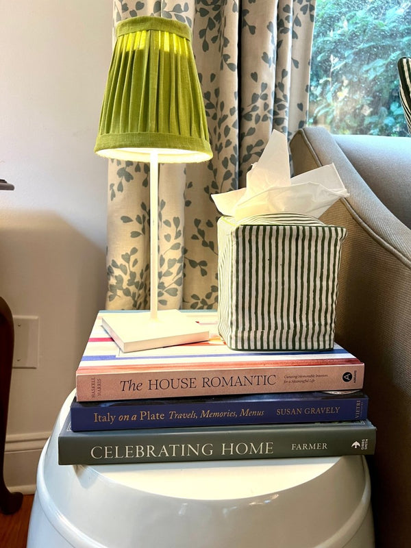 Solid Linen Shade for Cordless Lamps - Liza Pruitt