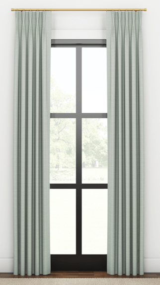 Solid Textured Silk Drapery Panel - Liza Pruitt