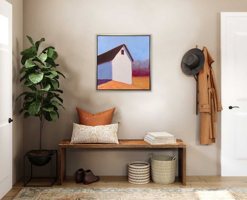 Solitary Barn - Open Edition Canvas Print - Liza Pruitt