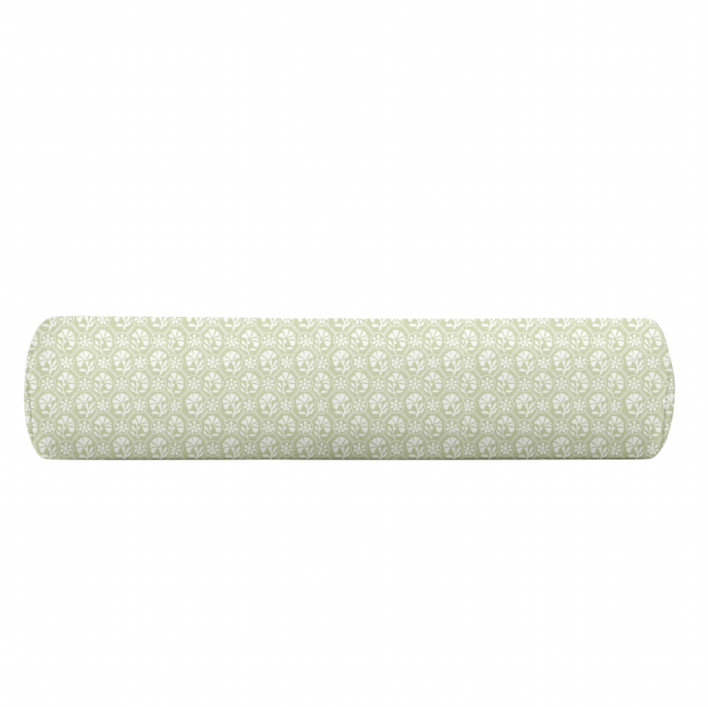 Sophie in Celadon Reverse Bolster - Liza Pruitt