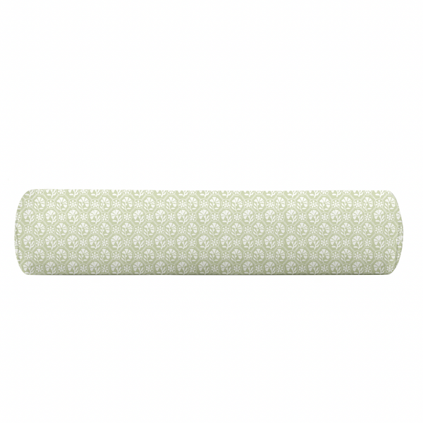 Sophie in Celadon Reverse Bolster - Liza Pruitt